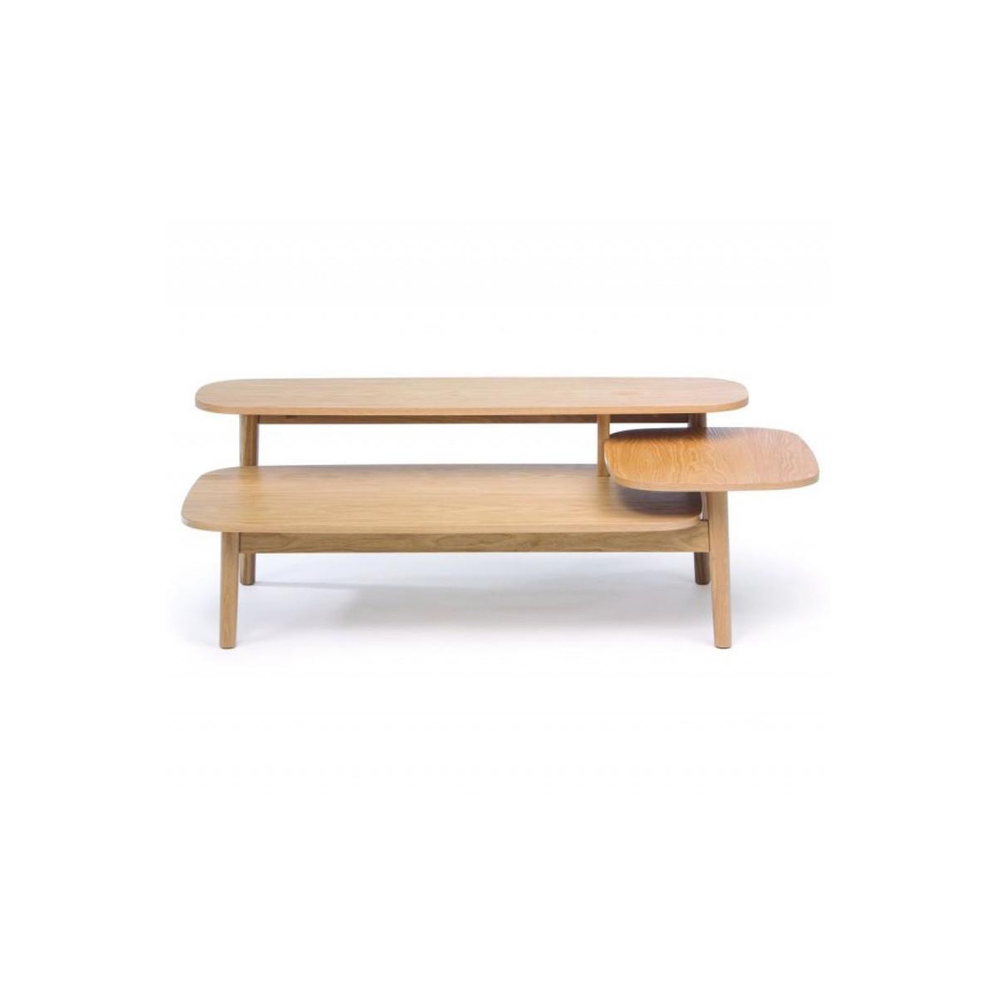 Voir la diapositive 2 : Paris Prix Table basse  eichberg  120cm chêne