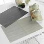 Voir la diapositive 3 : Paris Prix Set de Table  Marbling  30x45cm Taupe & Blanc