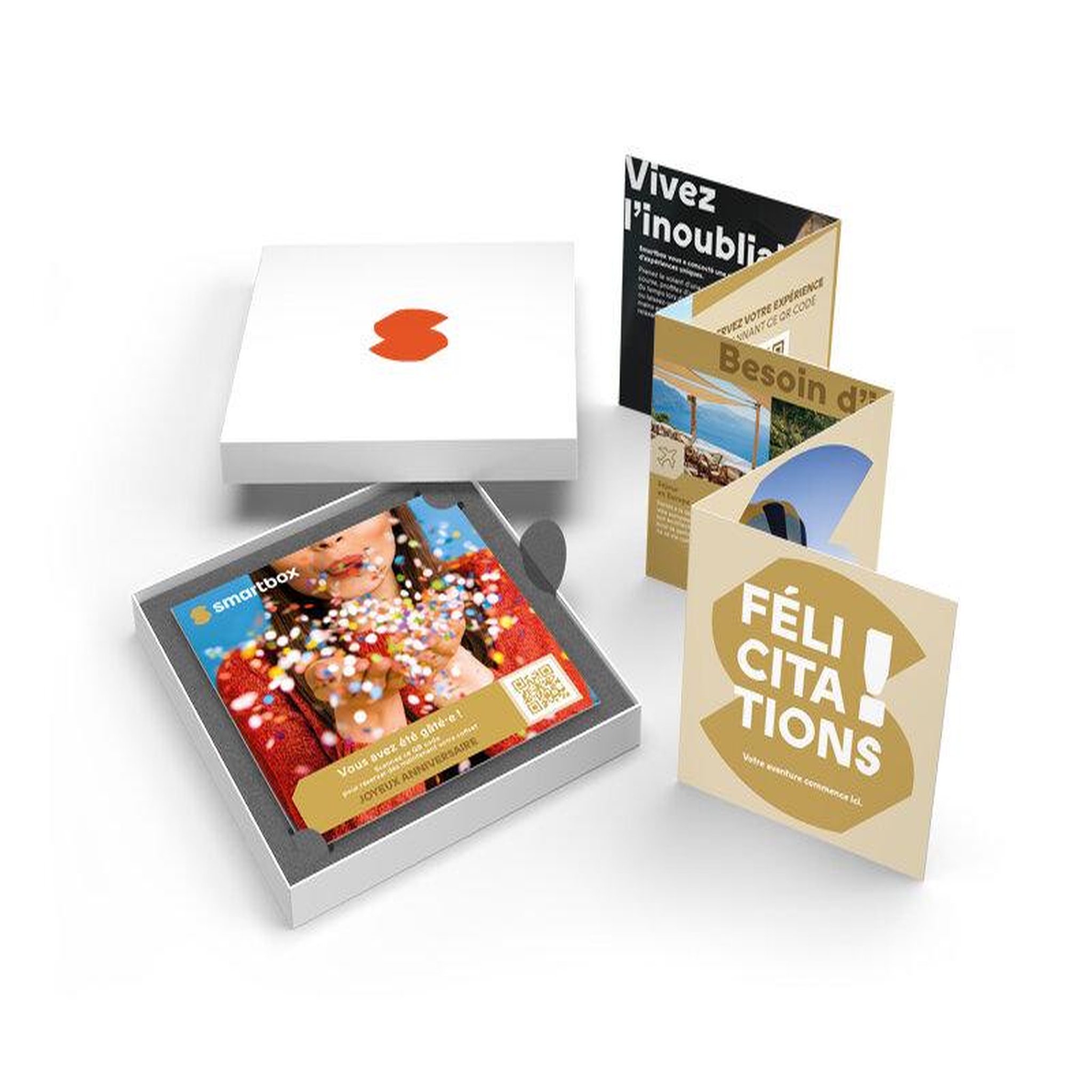 Voir la diapositive 2 : Smartbox Joyeux anniversaire - Coffret Cadeau Multi-thèmes