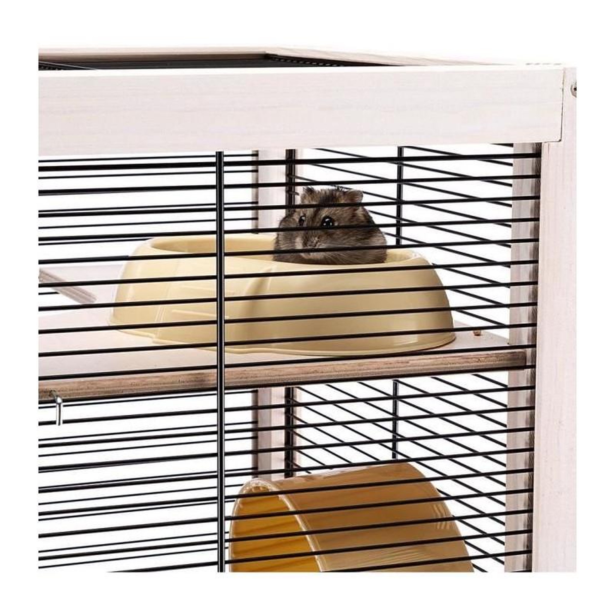 Voir la diapositive 3 : Ferplast Cage pour hamster - FERPLAST - HAMSTERVILLE - Bois