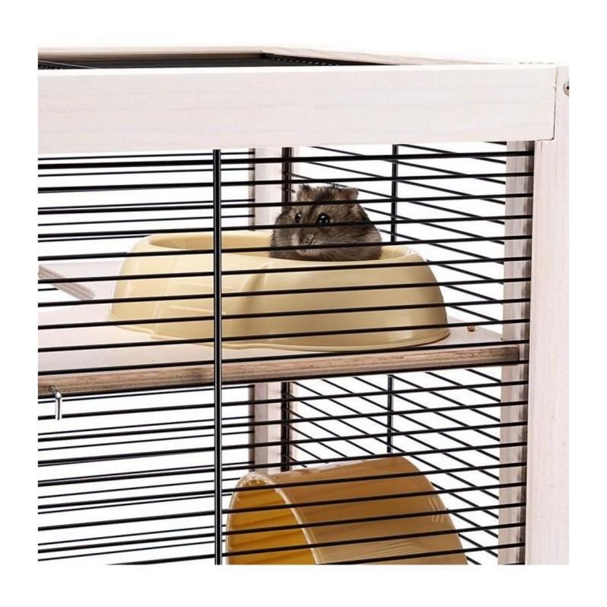 Ferplast Cage pour hamster - FERPLAST - HAMSTERVILLE - Bois