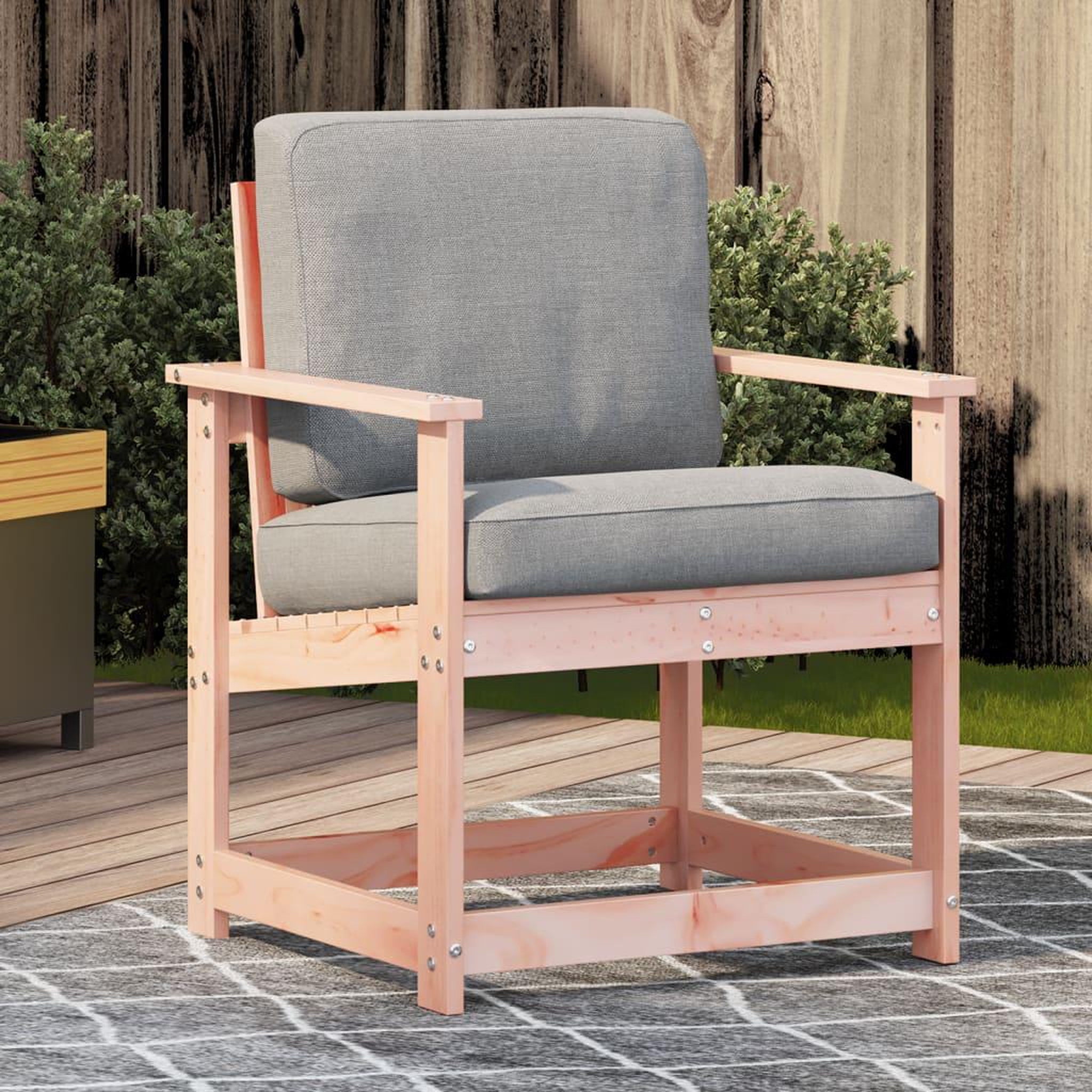 VIDAXL Chaise de jardin 62x56x77 cm bois massif de douglas