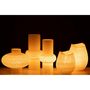 Voir la diapositive 6 : Paris Prix Vase Design Ligne & Boule  Octave  41cm Blanc