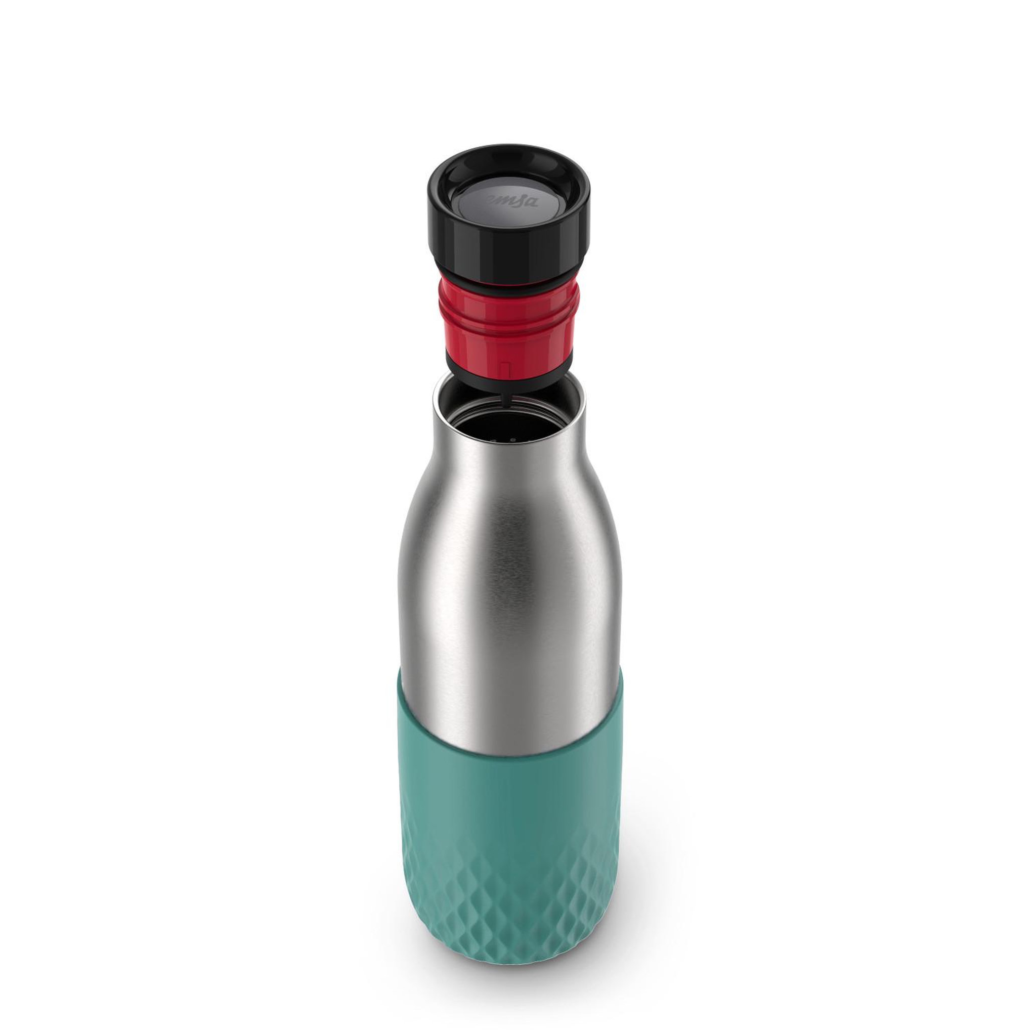 Voir la diapositive 3 : EMSA EMSA Bludrop Sleeve N3110600 gourde Utilisation quotidienne 500 ml Acier inoxydable Vert, Acier inoxydable