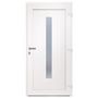 Voir la diapositive 5 : VIDAXL Porte d'entree Blanc 108x200 cm PVC