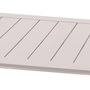 Voir la diapositive 3 : HESPERIDE Table basse de jardin carrée en aluminium ALLURE - Avoine