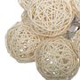 Voir la diapositive 2 : ATMOSPHERA Guirlande Lumineuse Led  10 Boules  165cm Ivoire