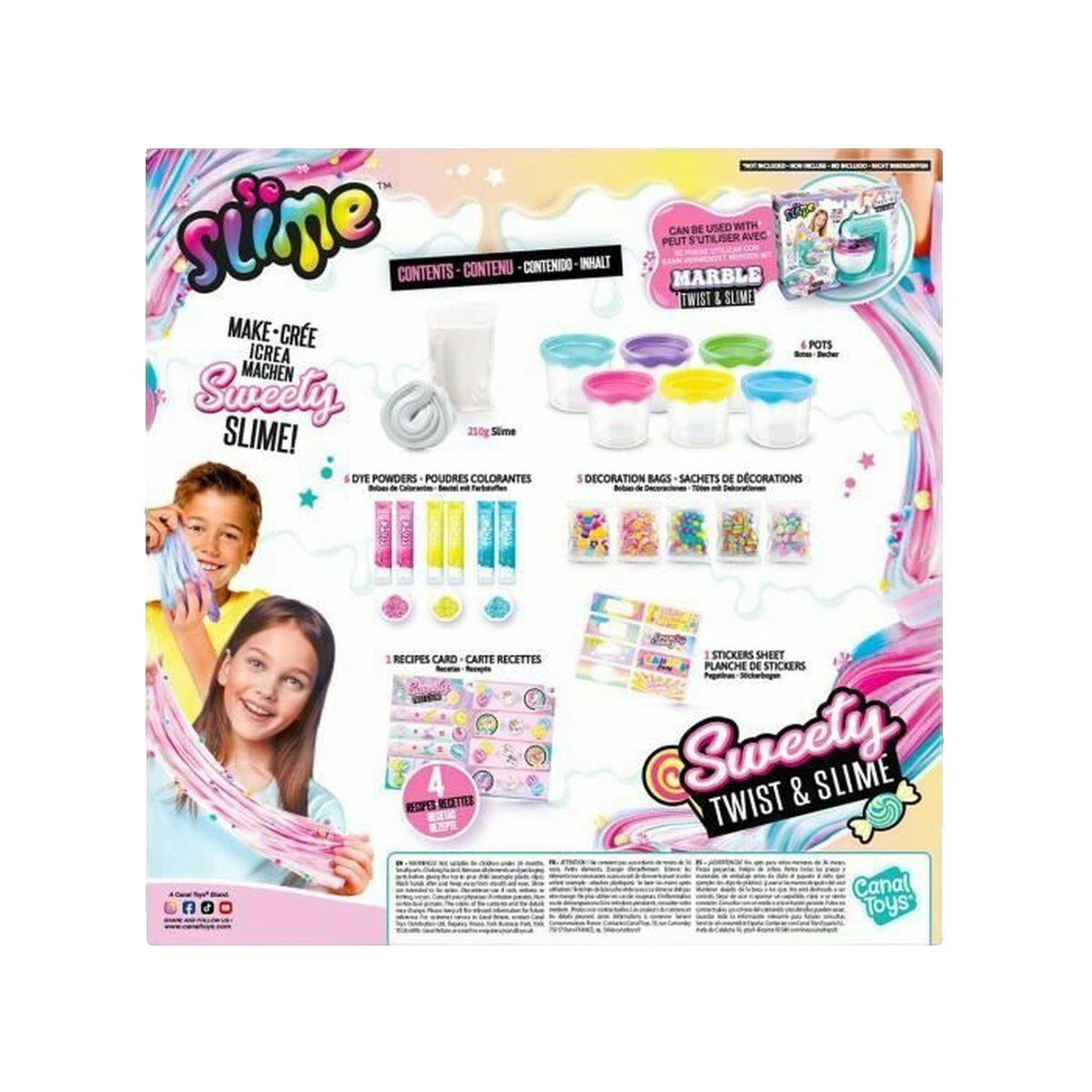 Voir la diapositive 2 : Canal Toys Coffret Potions Magiques Canal Toys avec Slime Coloré