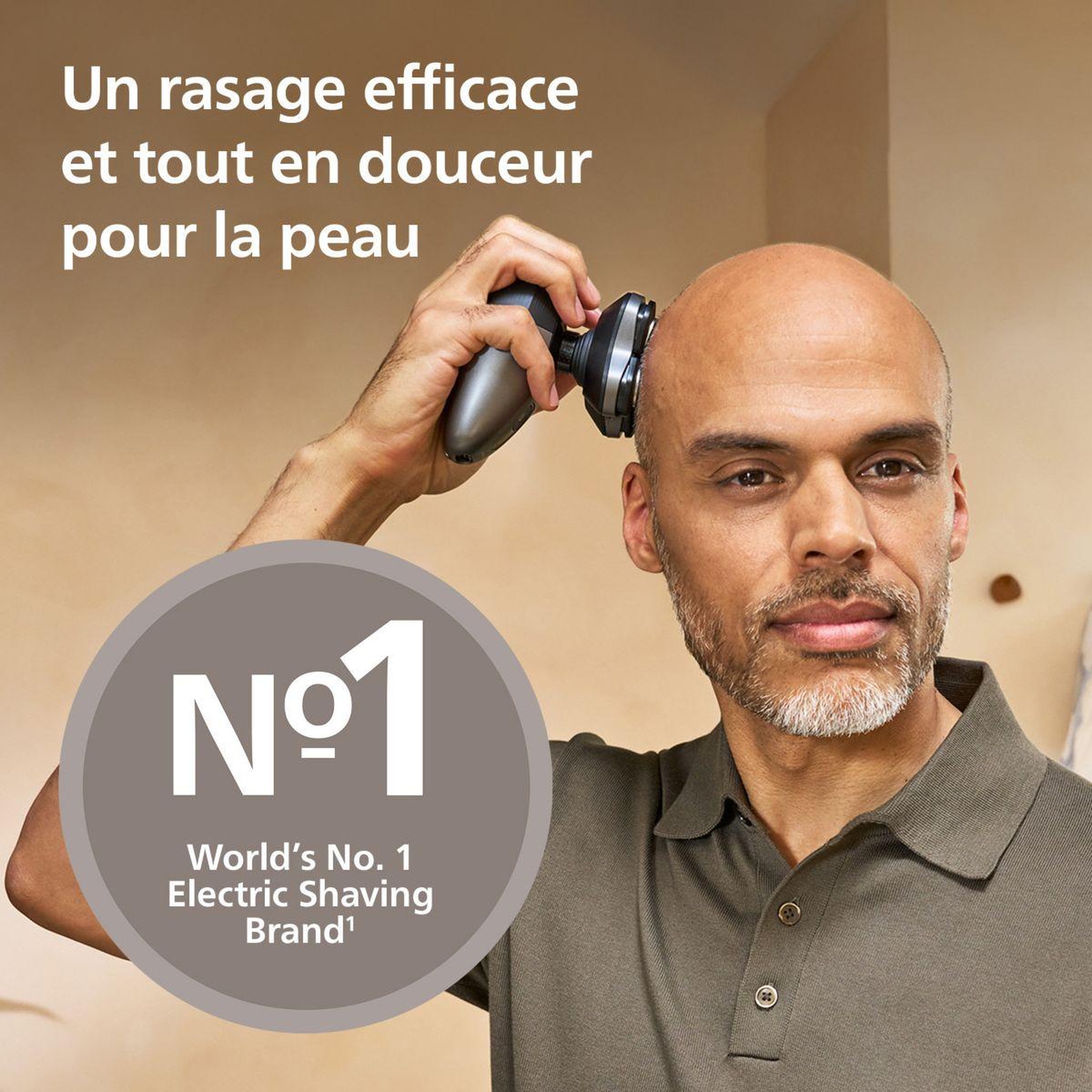 Voir la diapositive 2 : Philips Rasoir pour la tête hs7980/15 série 7000