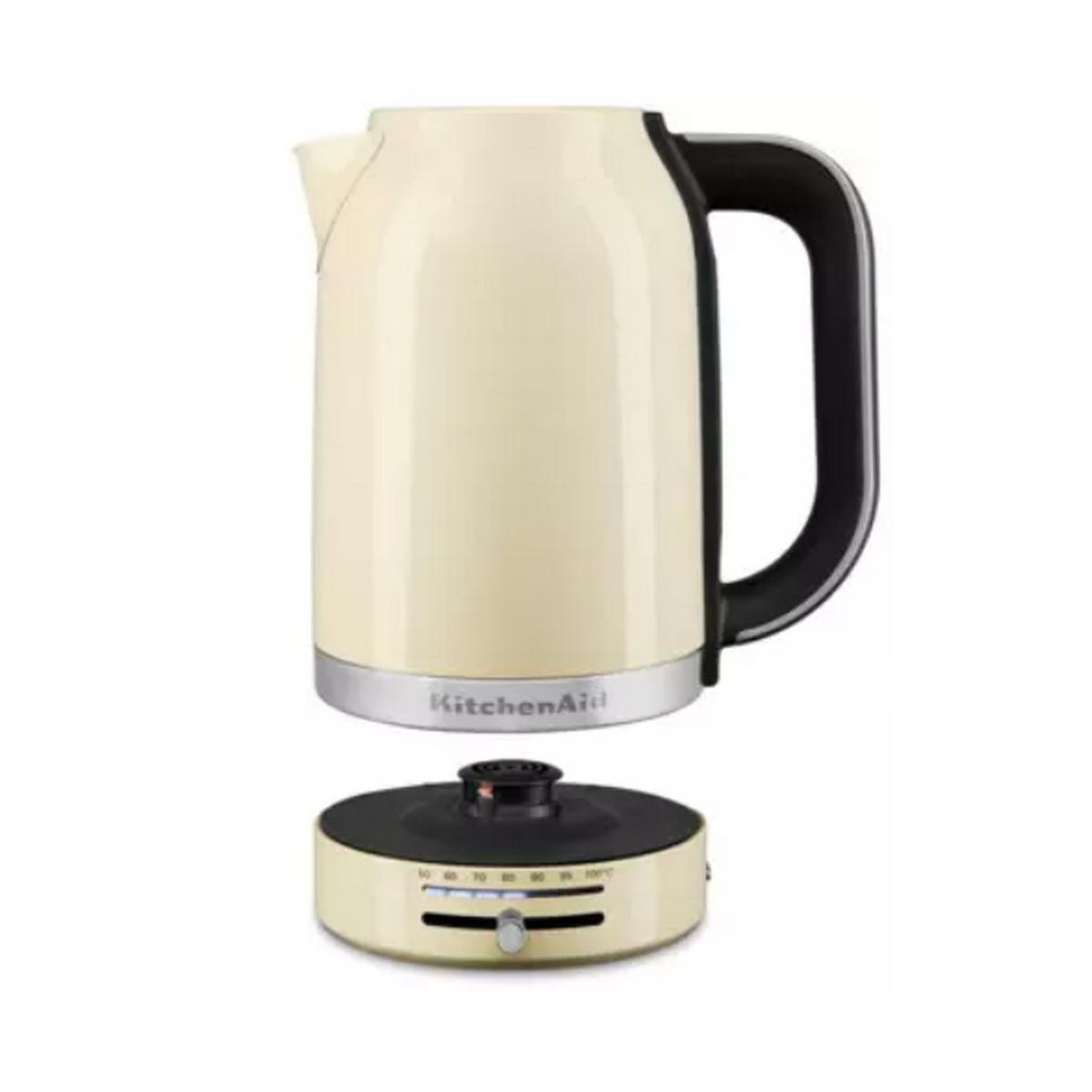 Voir la diapositive 2 : KitchenAid Bouilloire sans fil 1,7l 2400w température réglable - 5KEK1701EAC/1