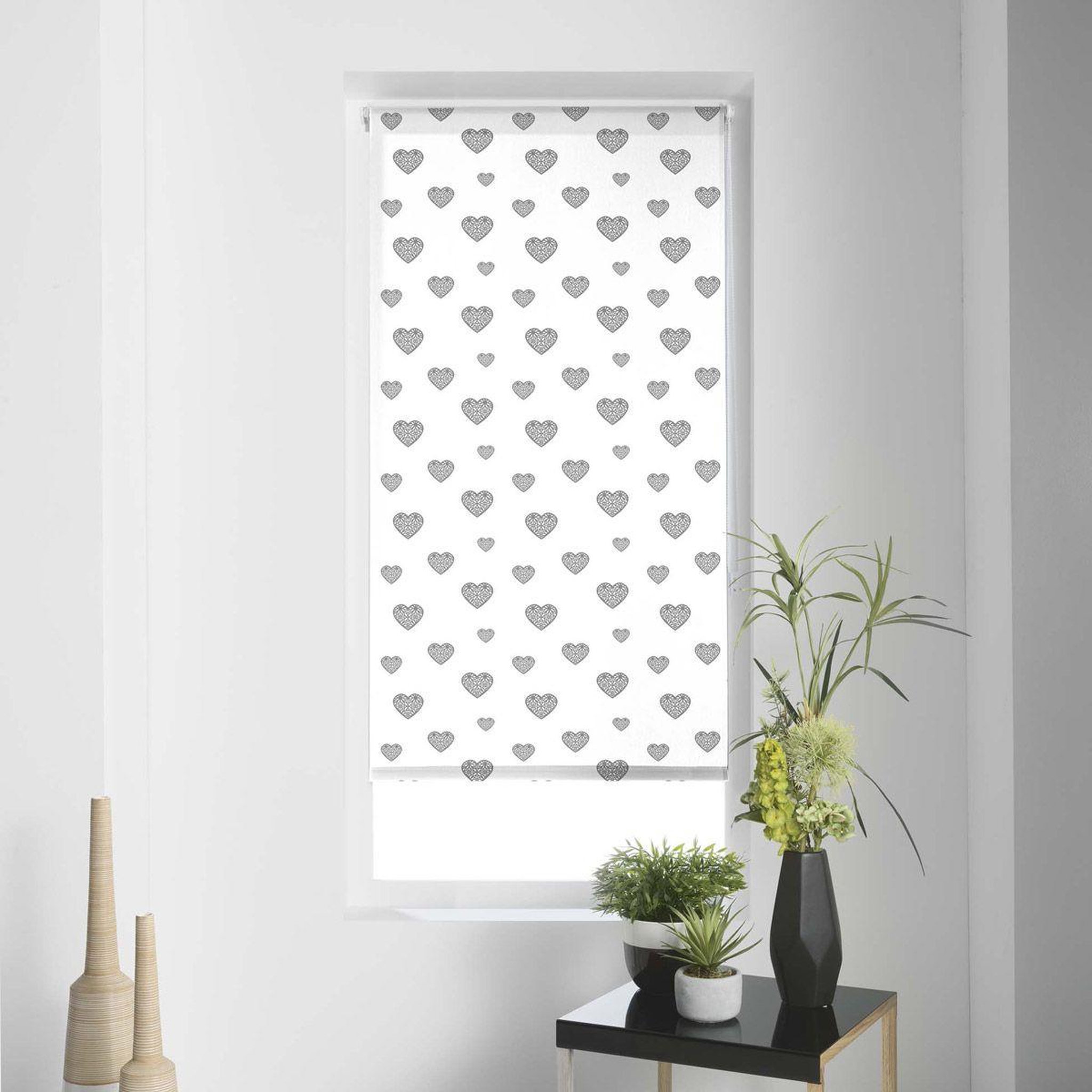 Douceur d'Intérieur Store enrouleur tamisant  piccolino  120x180cm argent