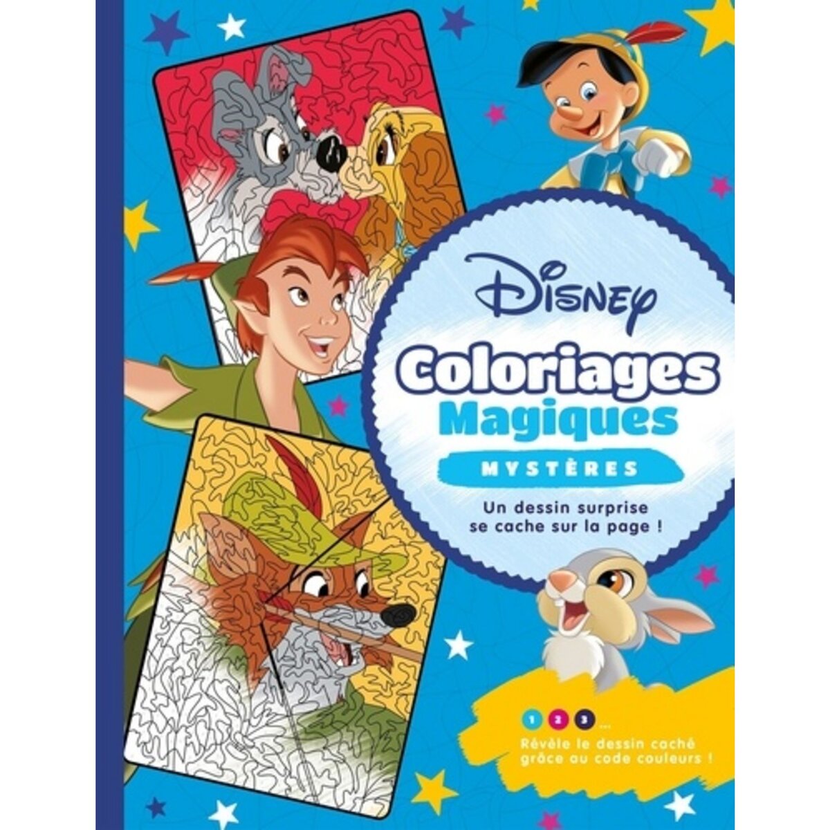 Vive le coloriage ! : Disney animaux : Marie points colorés - Disney -  Hemma - Papeterie / Coloriage - Librairie Galignani PARIS