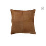 Voir la diapositive 2 : Paris Prix Coussin Effet Peau  Norbert  45x45cm Camel Foncé