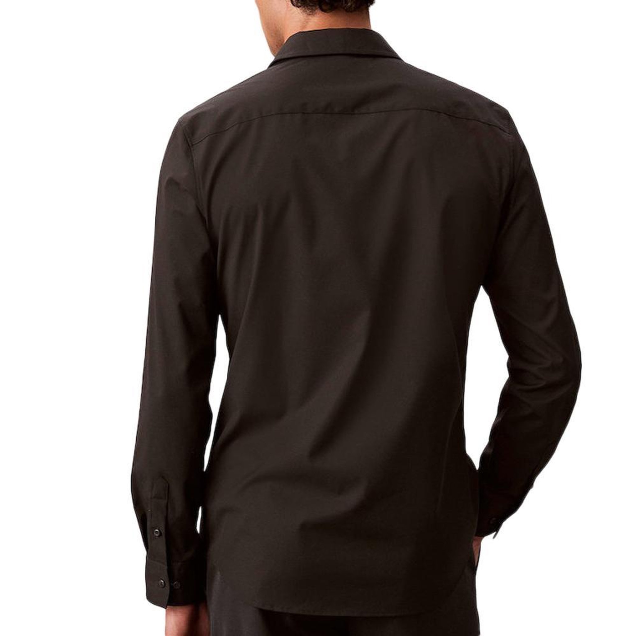 Voir la diapositive 2 : CALVIN KLEIN JEANS Chemise Noire Homme Calvin Klein Jeans Solids LV040BM127