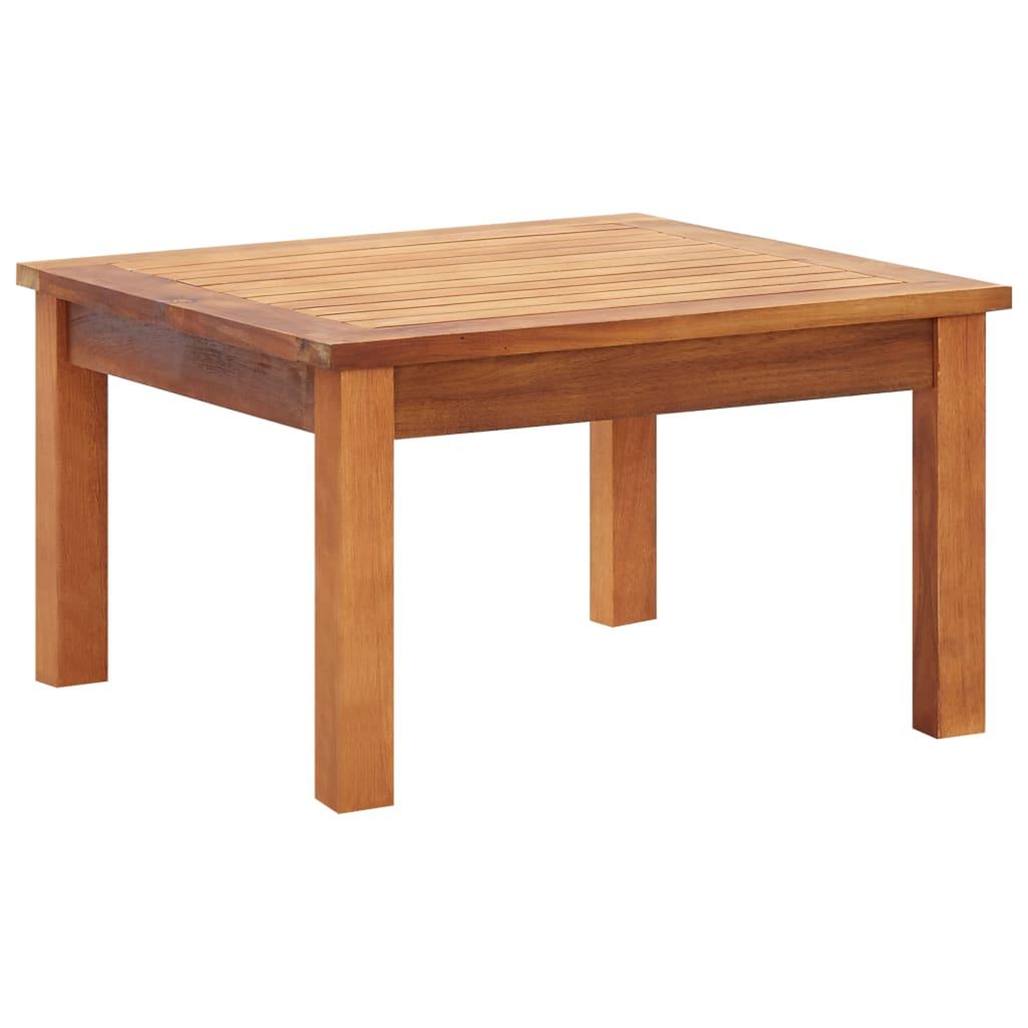 Voir la diapositive 1 : VIDAXL Table basse de jardin 60x60x36 cm Bois solide d'acacia