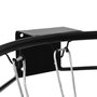 Voir la diapositive 5 : VIDAXL Cerceau de basket Noir 45 cm Acier
