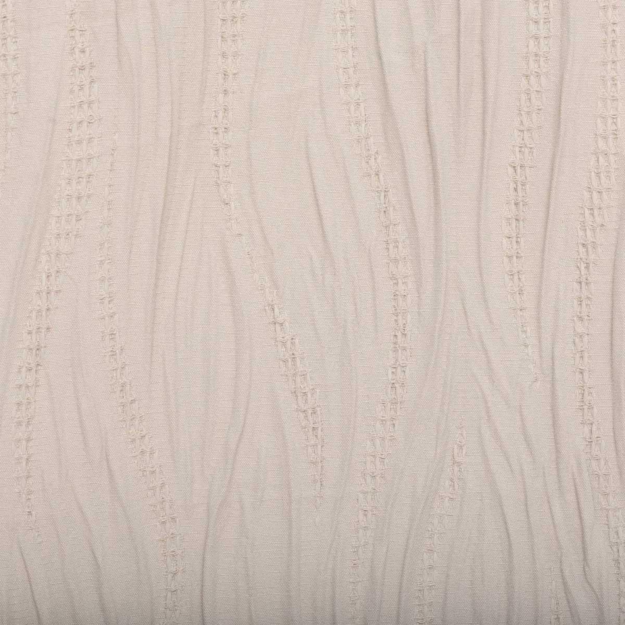 Voir la diapositive 3 : ATMOSPHERA Rideau plissé à œillets  maëly  135x260cm beige lin
