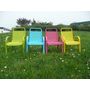 Voir la diapositive 2 : Chaise de jardin enfant vert