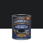 CENTRALE BRICO Peinture fer extérieur Direct sur rouille HAMMERITE noir brillant 0.75 l