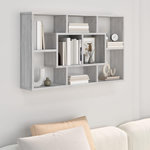 VIDAXL Etagere murale Sonoma gris 85x16x52,5 cm Bois d'ingenierie