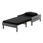 Voir la diapositive 4 : Paris Prix Pack - Lit Mezzanine Enfant & Fauteuil-Lit  Pino  Gris