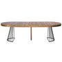 Voir la diapositive 2 : Paris Prix Table de Repas Extensible  Virginia  110-260cm Naturel