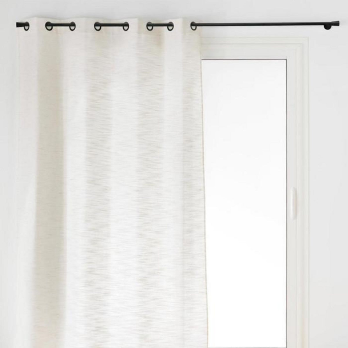 Paris Prix Rideau à Œillets Effet Lin Tissé  Nando  140x260cm Naturel