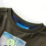 VIDAXL T-shirt enfants a manches longues kaki 104