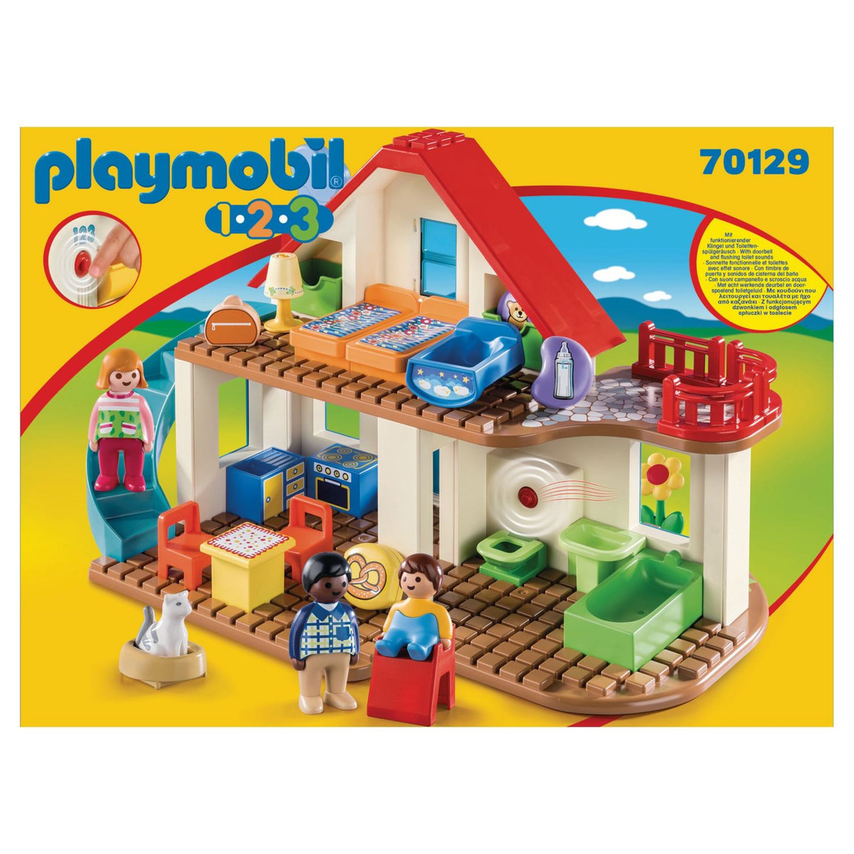 PLAYMOBIL 70129 - 1.2.3 - Maison familiale