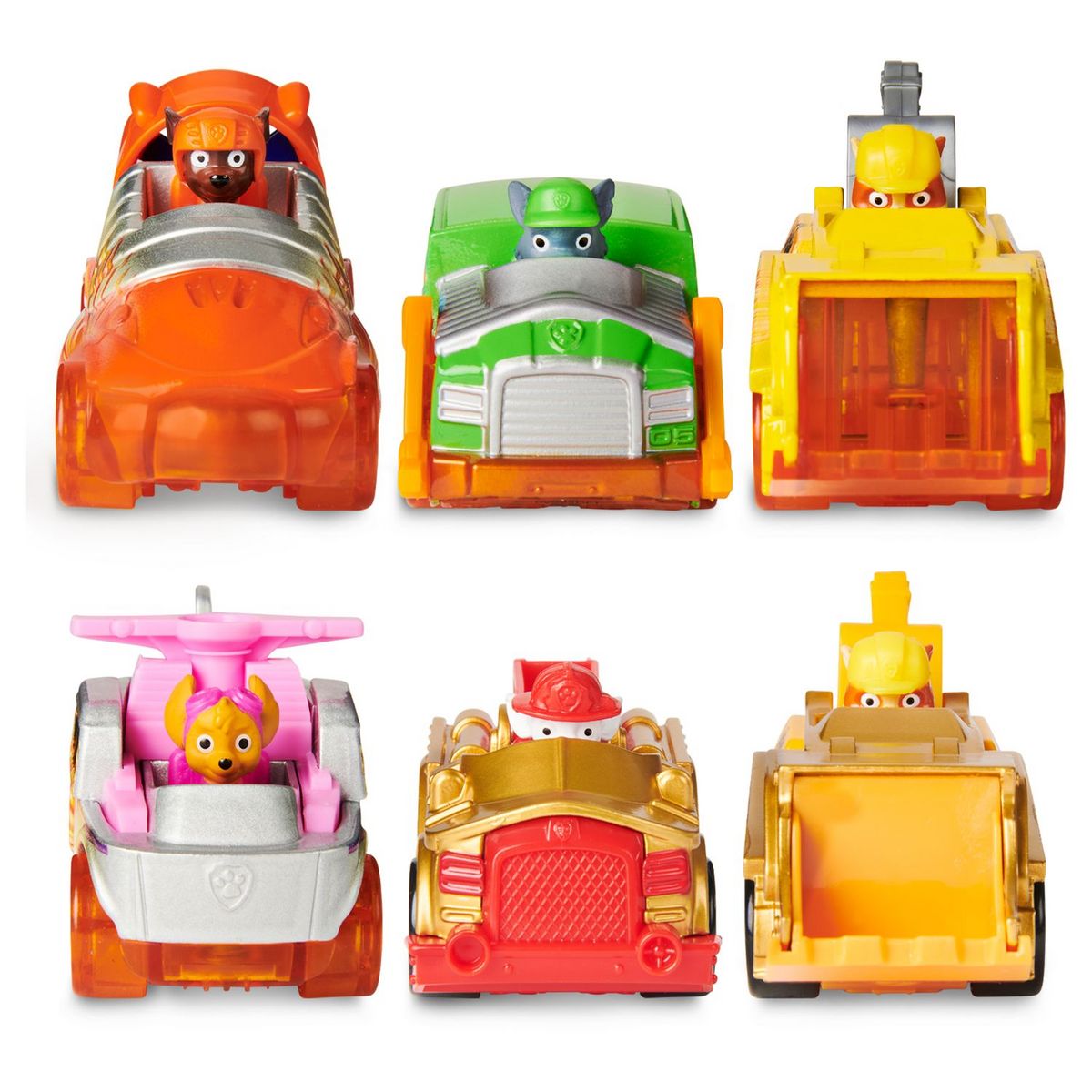 SPIN MASTER Paw Patrol pack de 6 véhicules True metal
