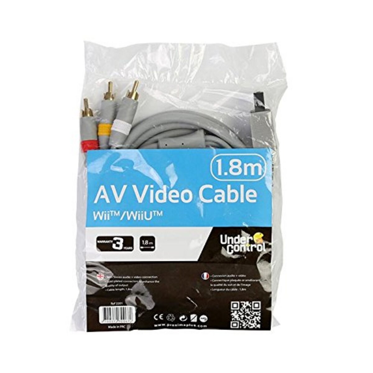 Cable AV-Vidéo compatible Wii