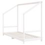 Voir la diapositive 4 : VIDAXL Cadre de lit d'enfant blanc 2x(80x200) cm bois de pin massif