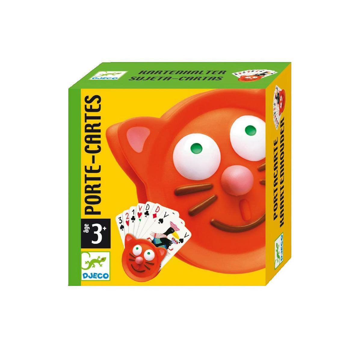 Djeco Porte-cartes Djeco forme de chat