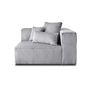 Voir la diapositive 5 : LISA DESIGN Colombine - module d'assise droit - en velours côtelé grosses côtes