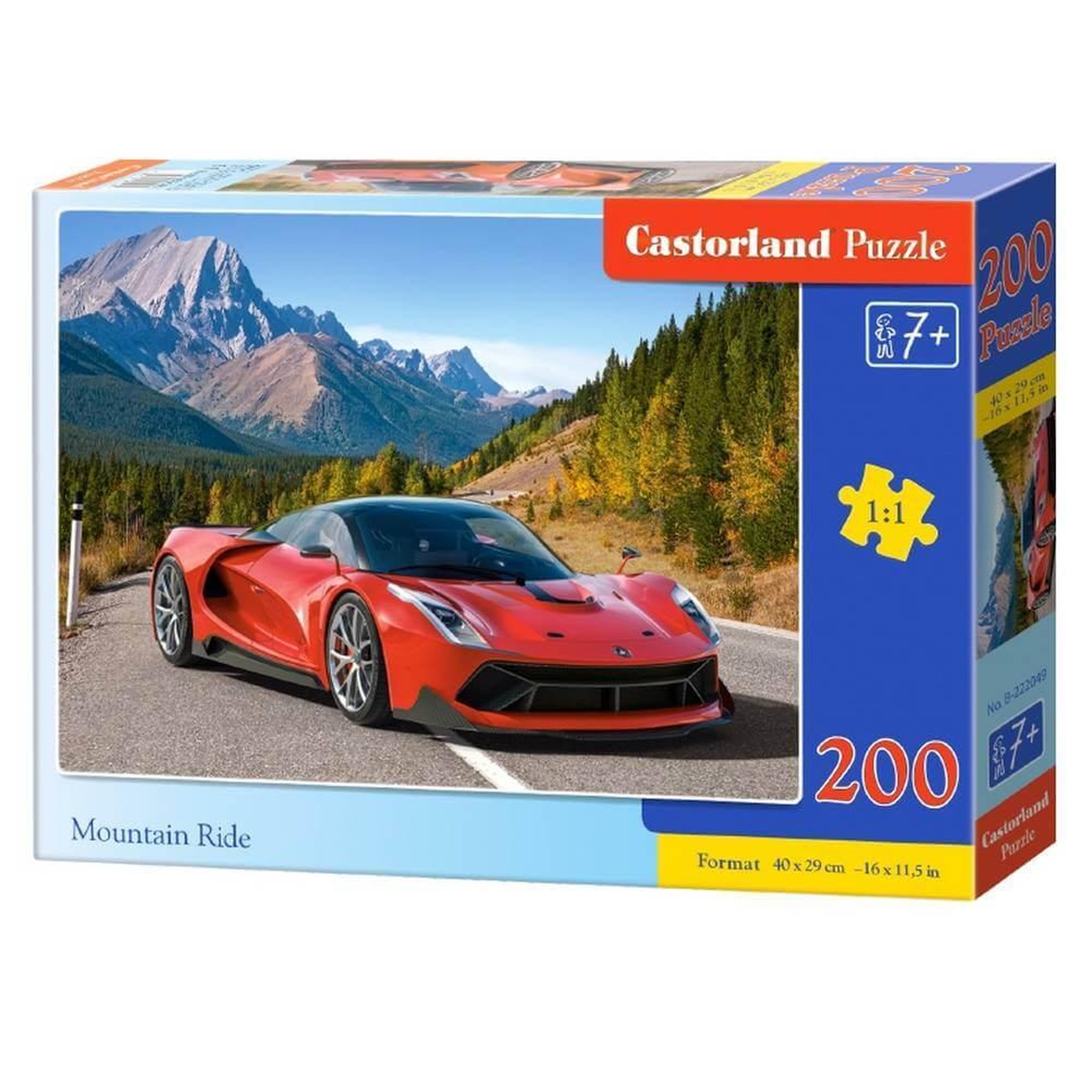 Voir la diapositive 2 : Castorland Puzzle 200 pièces : Balade en montagne