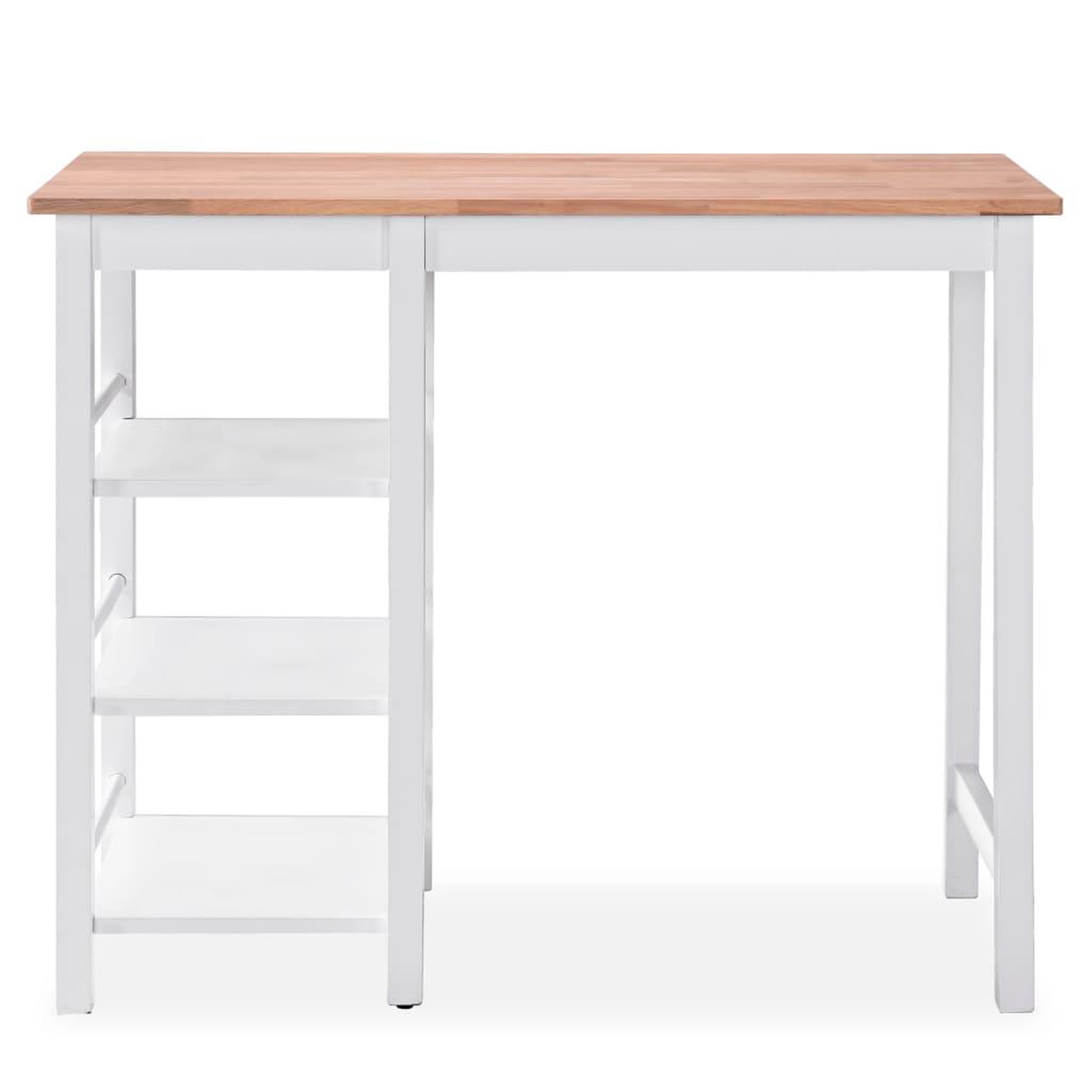 Voir la diapositive 4 : VIDAXL Ensemble de bar 3 pcs MDF Blanc