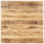 VIDAXL Dessus de table Bois de manguier solide 15-16 mm 70x70 cm