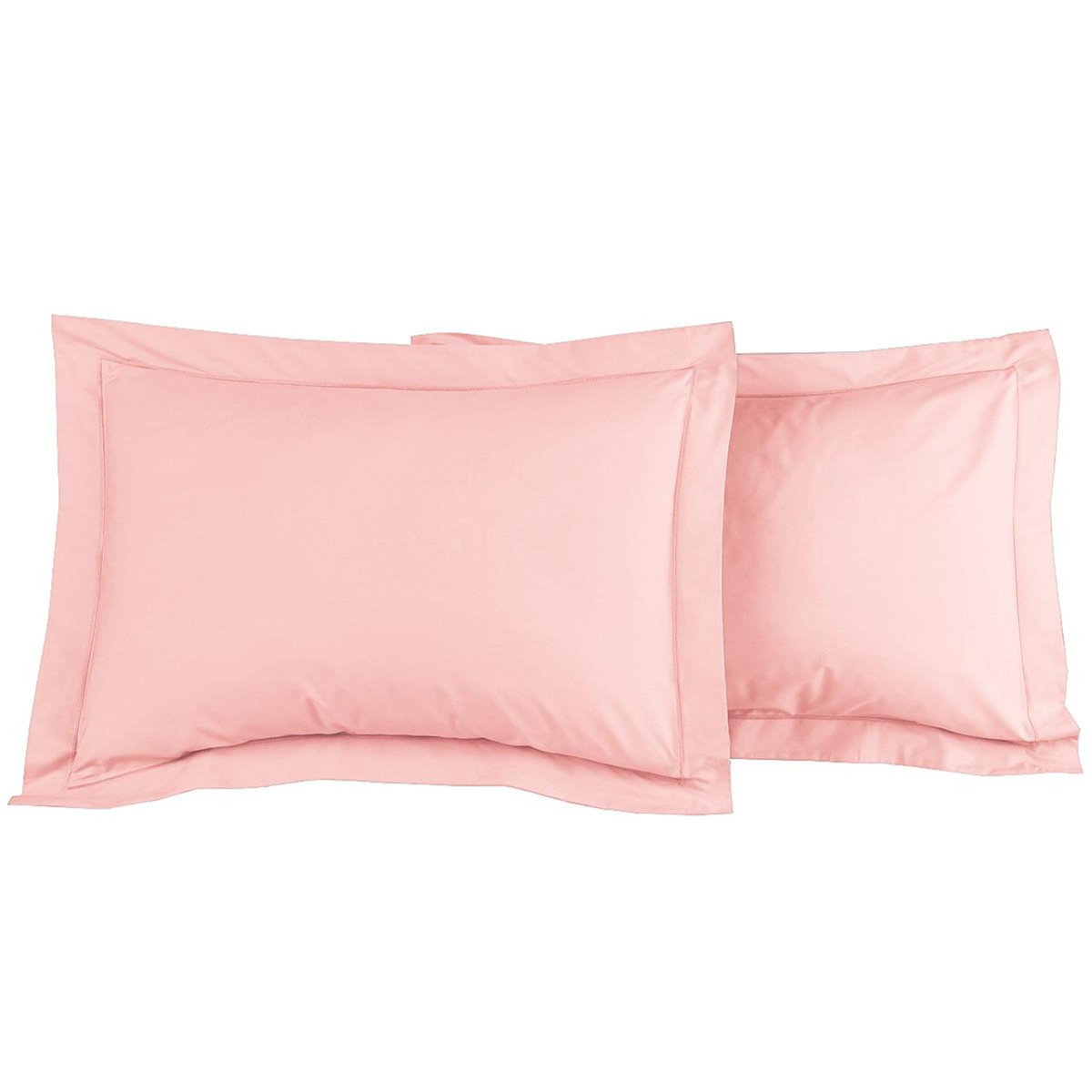 Sensei Maison Lot de 2 taies d'oreiller en percale de coton SOFT PERCALE