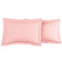 Voir la diapositive 1 : Sensei Maison Lot de 2 taies d'oreiller en percale de coton SOFT PERCALE