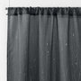 Voir la diapositive 2 : Paris Prix Paire de Voilages  Filiane  70x200cm Anthracite