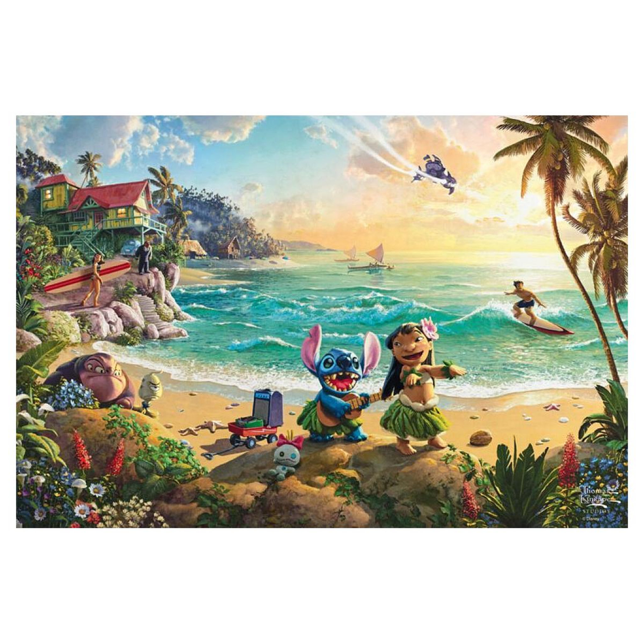 Schmidt Spiele 200 pièces Puzzle Lilo  and  Stitch