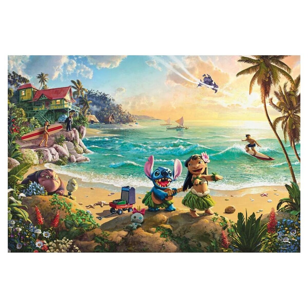 Schmidt Spiele 200 pièces Puzzle Lilo  and  Stitch