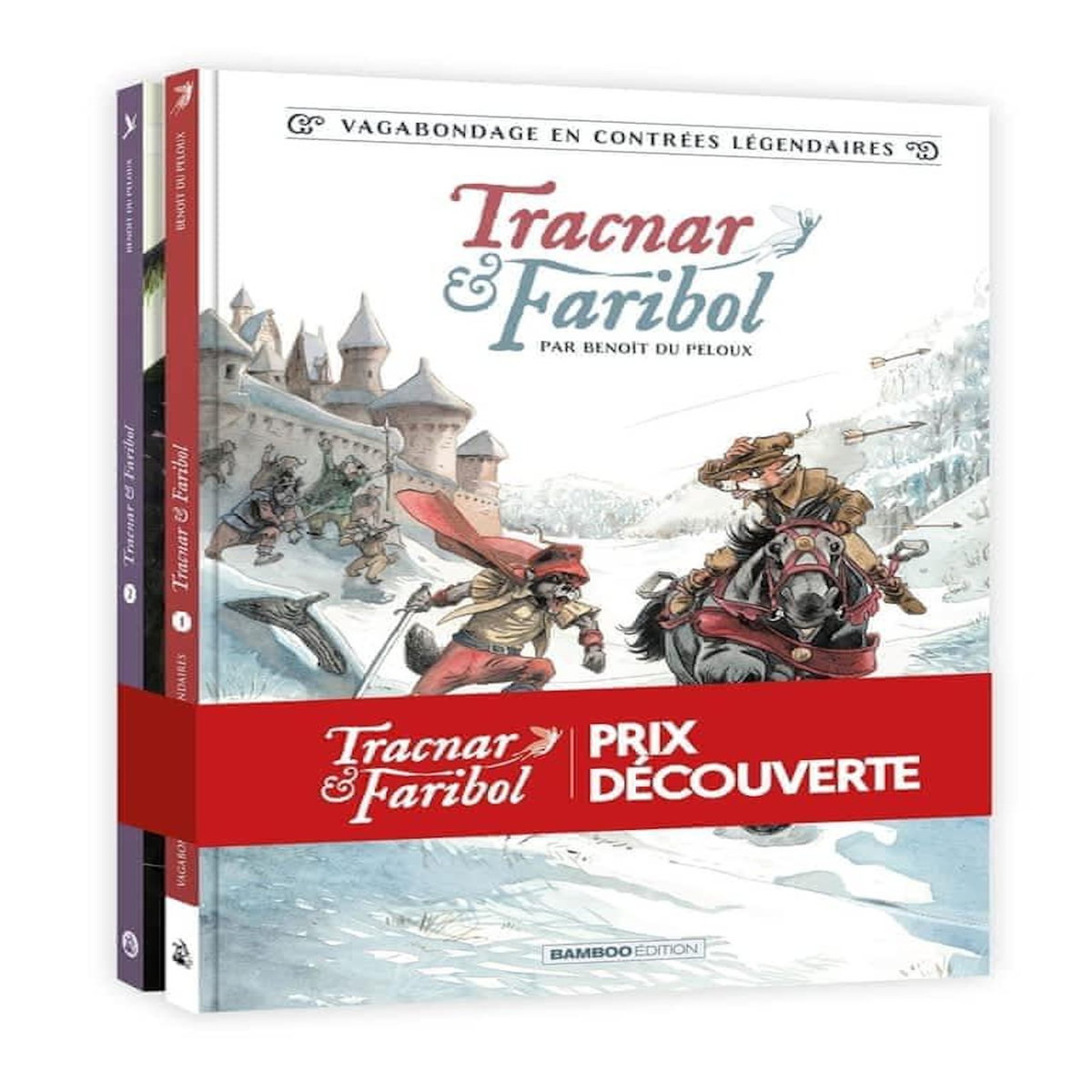 TRACNAR & FARIBOL TOMES 1 ET 2  : PACK EN 2 VOLUMES : VAGABONDAGE EN CONTREES LEGENDAIRES ; STRATUS, Du Peloux Benoît