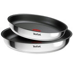TEFAL Poêle Tefal inox avec revêtement antiadhésif Titanium Extra