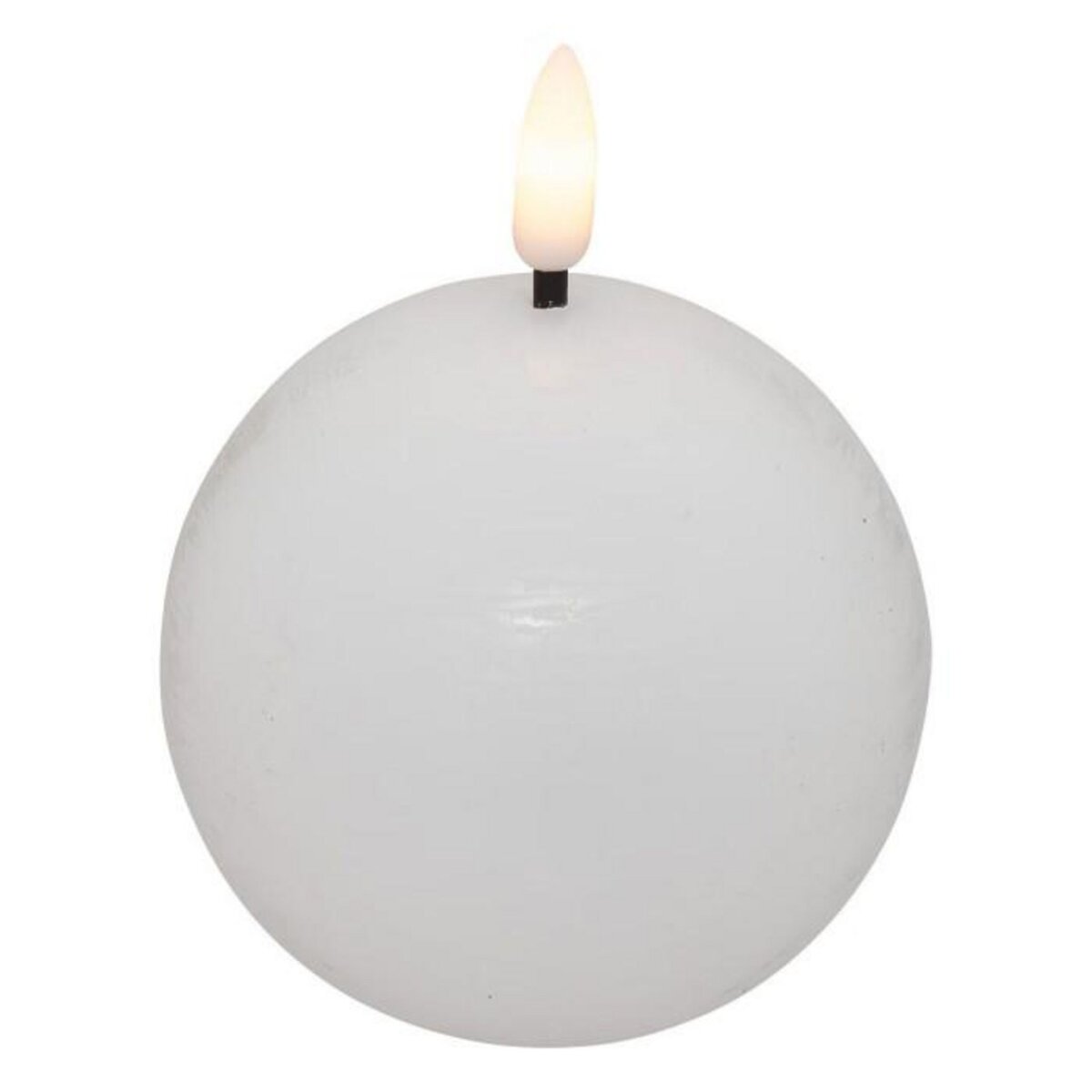 ATMOSPHERA Bougie Boule à LED  Molia  8cm Blanc