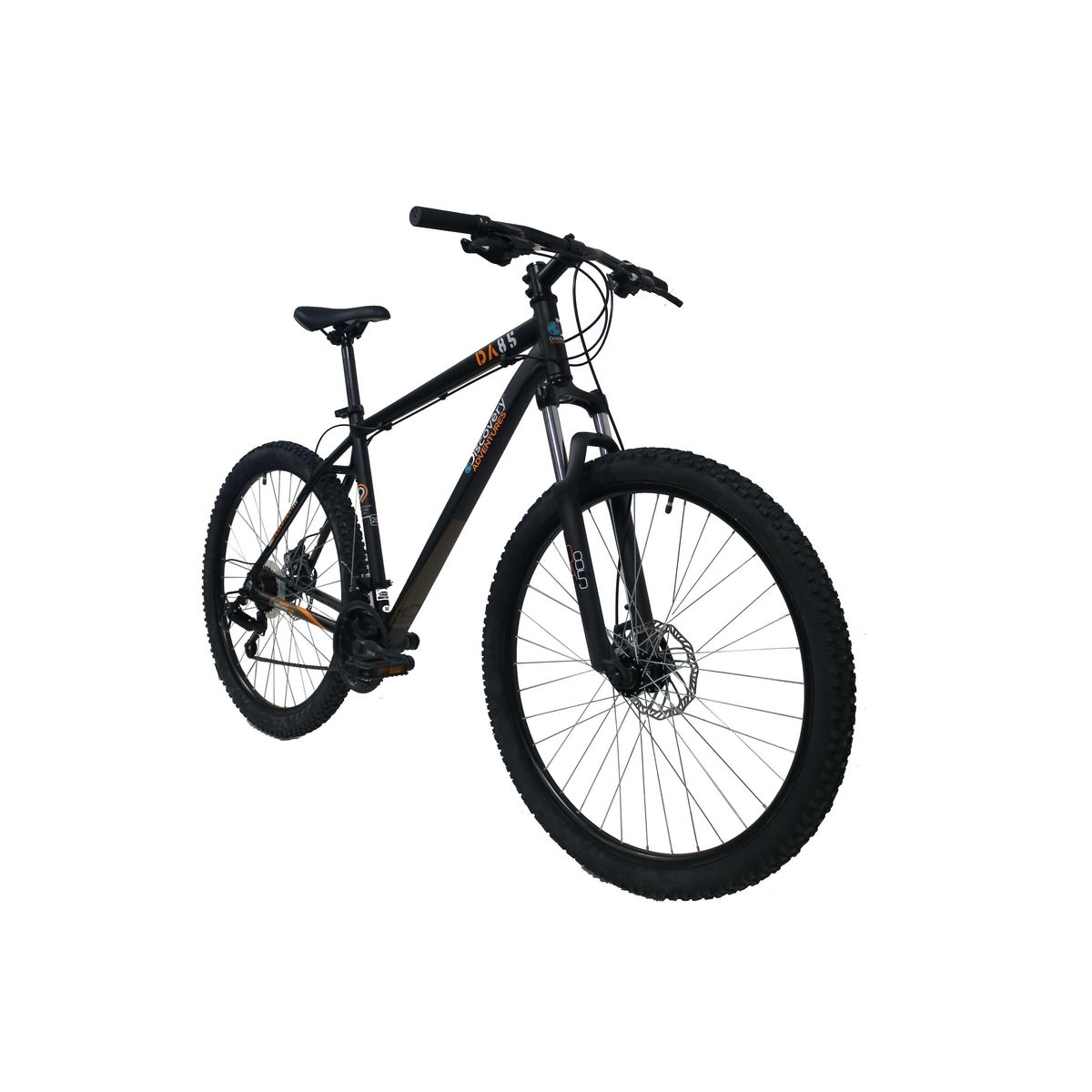 DISCOVERY ADVENTURES Vélo VTT 27,5'' Rigide Homme  Discovery Adventures  - Cadre Alu -  Double Freins à Disque - Dérailleur Shimano - Sélecteurs à gâchettes -  Fourche télescopique - Potence headset