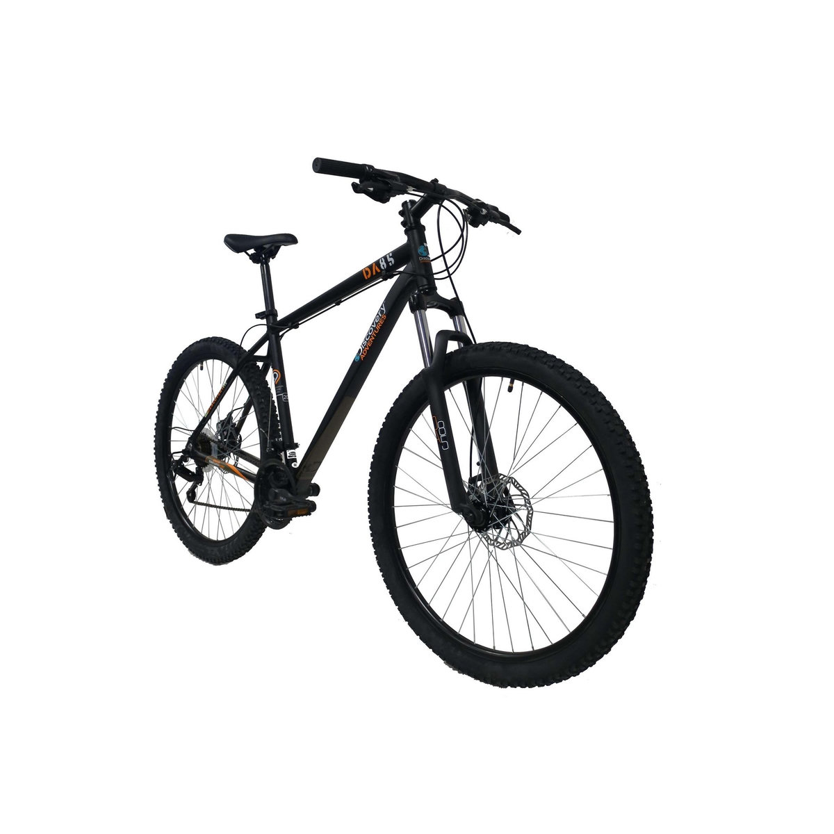 DISCOVERY ADVENTURES Vélo VTT 27,5'' Rigide Homme  Discovery Adventures  - Cadre Alu -  Double Freins à Disque - Dérailleur Shimano - Sélecteurs à gâchettes -  Fourche télescopique - Potence headset