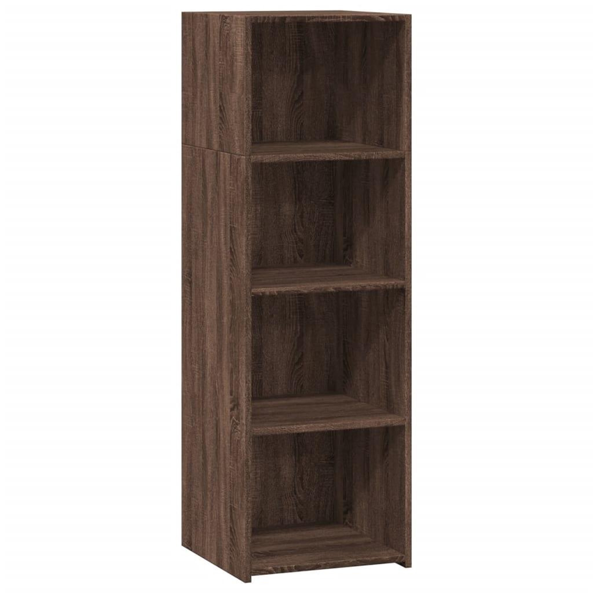 Voir la diapositive 2 : VIDAXL Buffet haut chene marron 40x41x124 cm bois d'ingenierie
