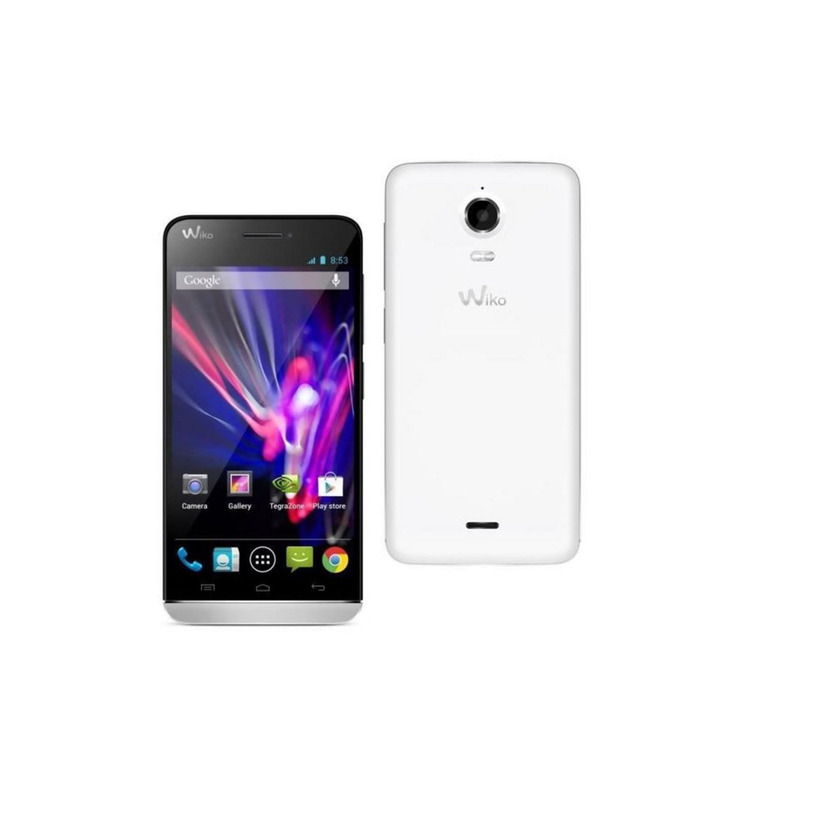 WIKO Smartphone WAX Blanc