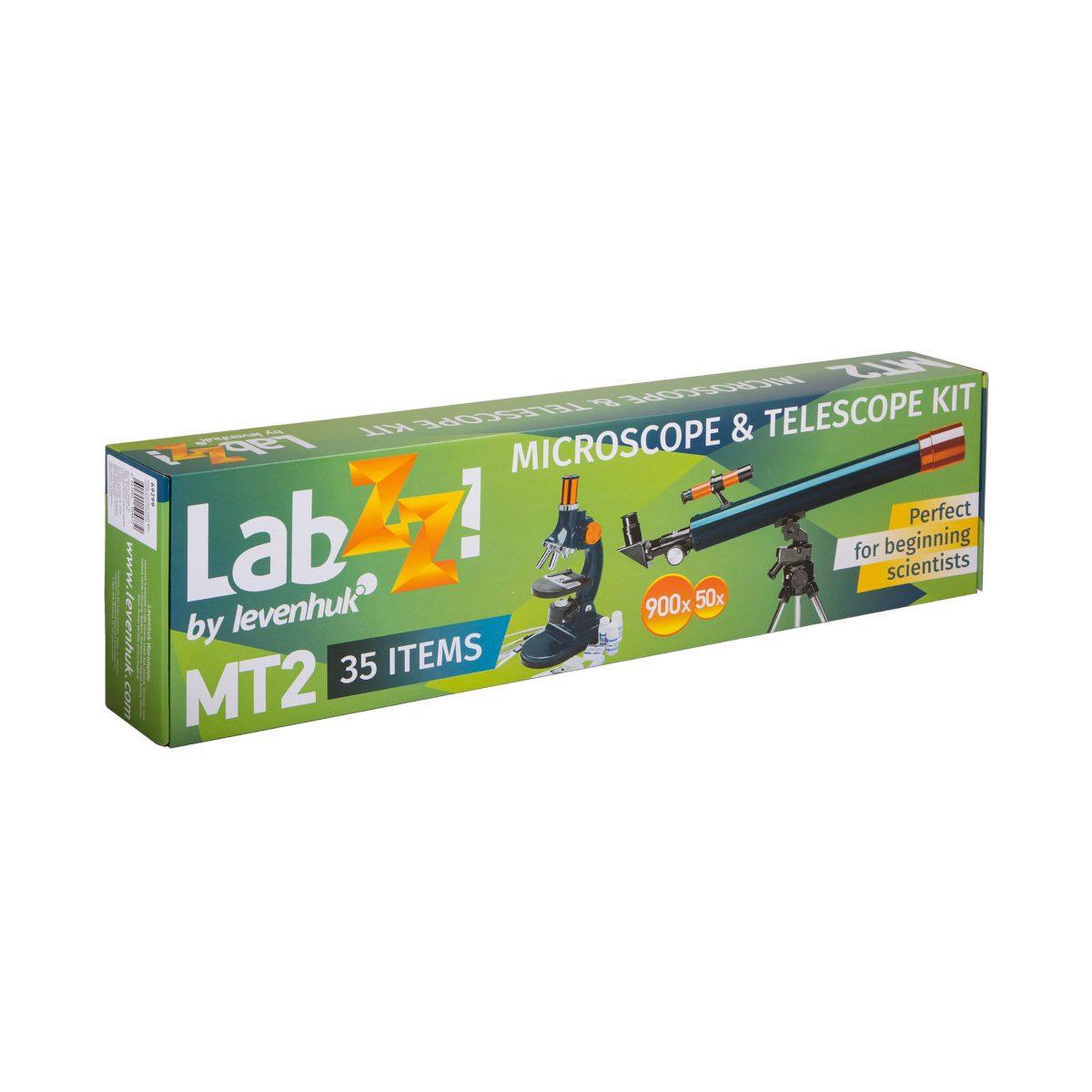 Voir la diapositive 5 : LABZZ Kit microscope et telescope levenhuk  mt2